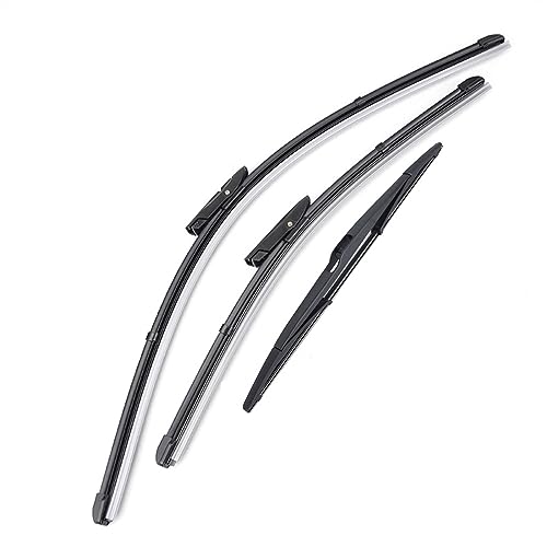 Balais d'essuie-glace Megane 3 anti-trace pour pare-brise avant arrière de 2008 à 2016