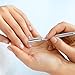 Cuticle Pusher Nail Polish Remover 2-in-1 Cuticle Trimmer Nail Care Tool Cuticle Pusher with 2 Ends Stainless Steel Manicure Tool (Pointed end)