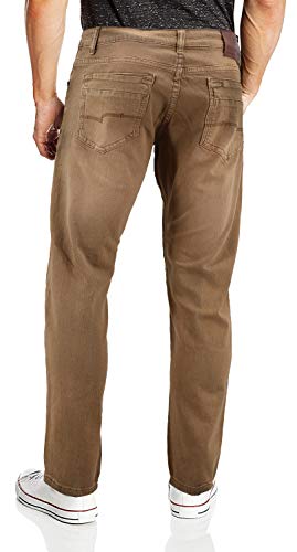 Men's Skinny Slim Fit Zip Fly Vintage Faded Wash Denim Jeans2