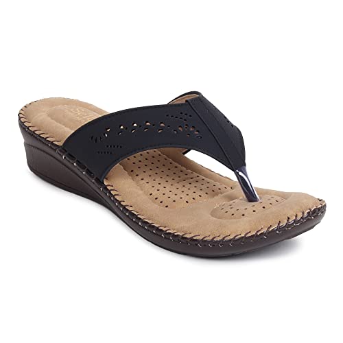 Image of SELBRO Soft doctor Slippers for Women || Orthopedic footwear for Women with extra cushion DR-32