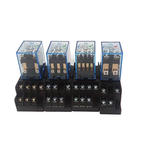 Relé intermedio AMUCK de 8 pines para solucionar fallos de conexión en cuadros eléctricos de 220V