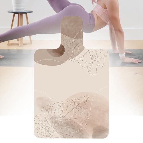 Oshhni Pilates Reformer Mat Suede Rubber Antislip Zachte Dikke Pilates Mat Zweetabsorberende Training Oefenmat Pilates Reformer Pad, stijl D - Afbeelding 6