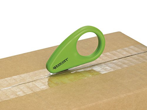 Westcott Mini Hoja de Seguridad de cerámica Caja Abridor - Verde