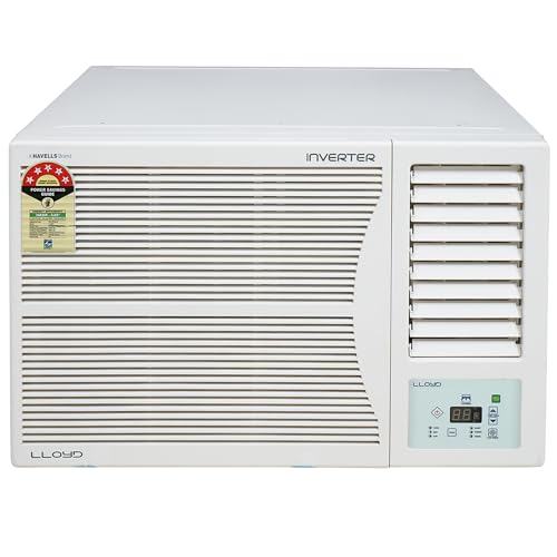 Image of Lloyd 1.5 Ton 5 Star Inverter Window AC (Copper, Clean Air Filter, 2025 Model, GLW18I5FWPGA, White)
