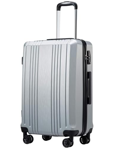 Coolife Hardshell Carry-On Suitcase with TSA Lock - $49.99