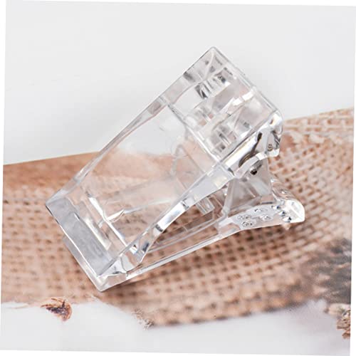 30 clips profesionales para uñas postizas y gel miniatura 6