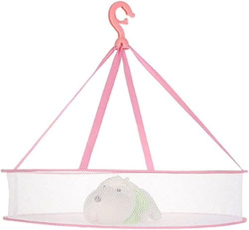 Miniatura 2 de Qtopun Secador de malla colgante plegable, estante de secado de suéter de una sola capa, red de secado de ropa plana, estante de malla para ropa