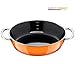 Produktbild Silit Passion Orange Servier-Schmorpfanne 28 cm, Bräter, Schmortopf 4,1l, Silargan Funktionskeramik, hoher Rand, Induktion, Auslaufartikel, orange