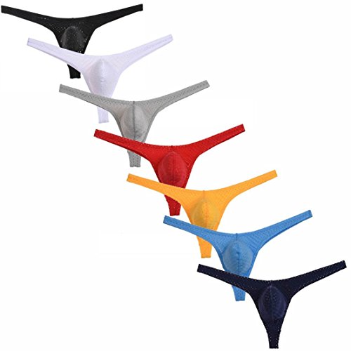 OROCOJUCO Men Thong Mini Bikini Bodybuilding Contest Posing G-String Competition Suit Physique T-Back