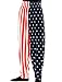 BAGGY GYM WORKOUT PANTS-USA FLAG PRINT-LARGE