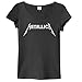 Produktbild Amplified Girl Shirt Metallica Logo Charcoal XL