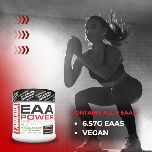 Image of Labrada EAA Power | Sour Gummy Flavor | Essential Amino Acid Complex | Sugar-Free | Supports Muscle Recovery | Enhances Performance & Endurance | 300g