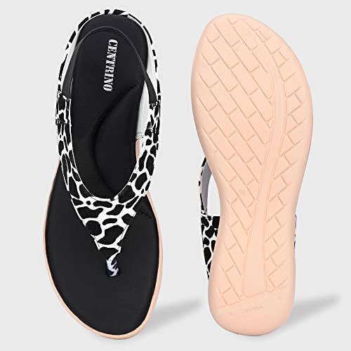 Image of Centrino Women's Thong Sandals & Comfortable Ortho Care Sandal for Ladies | Fashion Wear Sandal & Chappal | Soft Cushioned for More Comfort (2853)