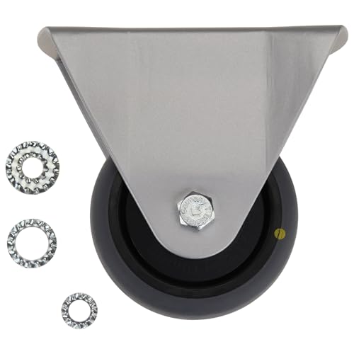Roulette fixe D80 pour stabiliser la trajectoire de vos meubles et chariots