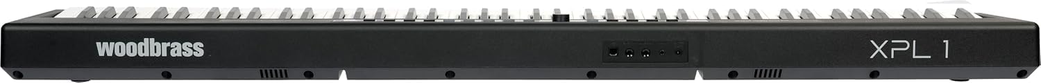 Woodbrass XPL1 - Pianoforte digitale portatile amplificato, 88 note, leggero, compatto e versatile, 25 suoni di qualità e amplificazione stereo, tastiera per imparare, perfezionare o giocare sul palco