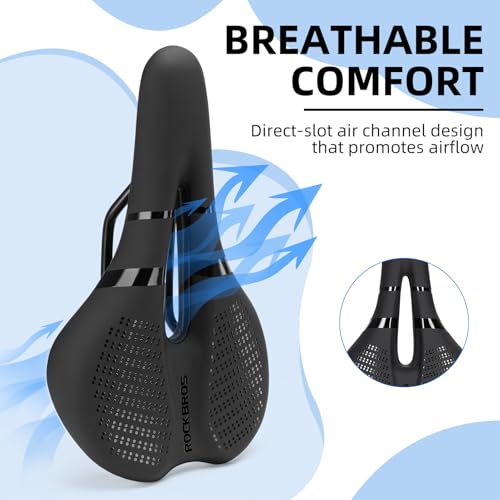 ROCKBROS Waterproof Ergonomic Saddle