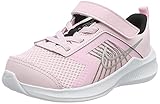 Nike Downshifter 11, Road Running Shoe Unisex bebé, Pink Foam/Metallic Silver-Black-White, 21 EU