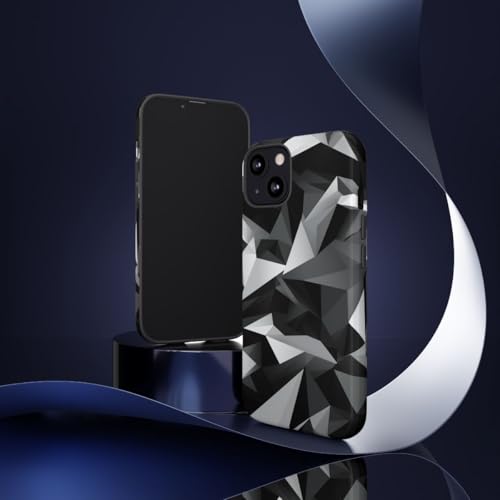 Coque rigide iPhone 13 motif abstrait pour éviter les rayures