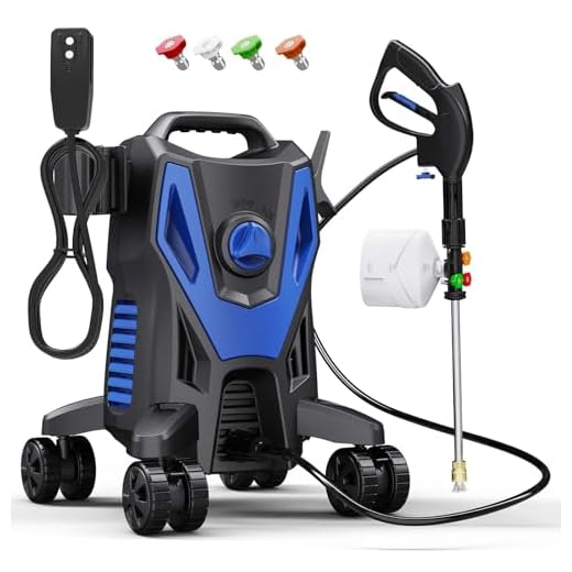 QIOMALA 4800PSI Power Washer with Foam Cannon