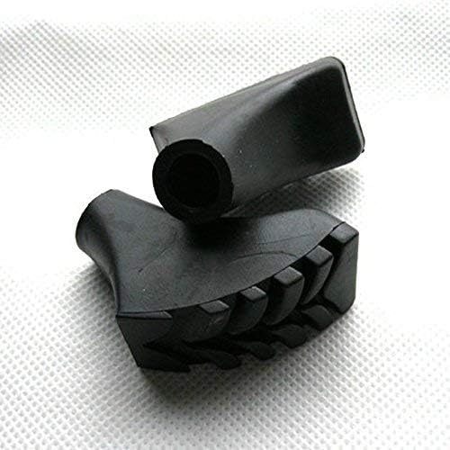 Miniatura 3 de Punta de goma de repuesto para bastones de senderismo para postes de viaje muletas accesorios y reemplazo (paquete de 6)