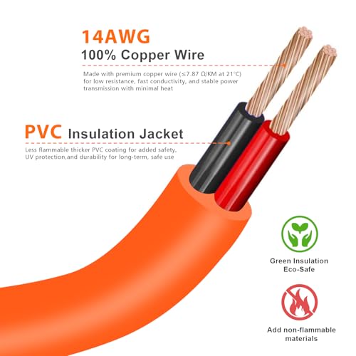 Câble d'extension DC7909 robuste 14 AWG et sa prise DC8020 coudée