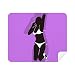 Purple Plump Women Kneel Cleaning Cloth Screen Cleaner 2pcs Suede Fabric