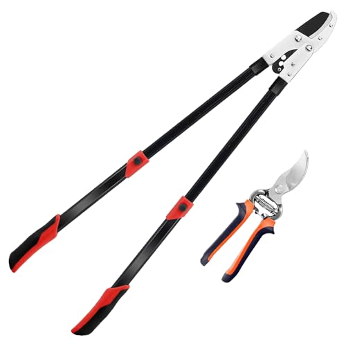 YRTSH Loppers Branch Cutter Heavy Duty Tree Trimmer, Extendable 28-41