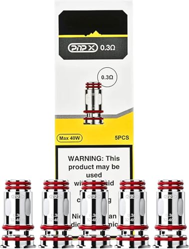 Prismvape Coils For Voopoo PnP X Coil Drag S2 X2 5 Argus Pro 2 E40 Vinci E80 E120 Spark 100 220 Doric 60 PnP Uforce X Nano Tank Cartridge Pod MTL DTL Coil 0.3 ohm