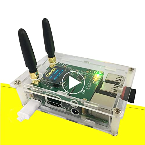 Upgraded Duplex DMR Hotspot WLAN Ethernet Port Assembled Radio Station WiFi Digital Voice Modem...