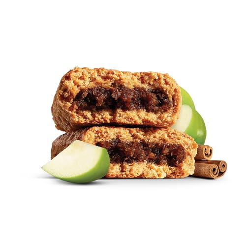 Image of Nature's Bakery Whole Wheat Fig Bars, Apple Cinnamon, Real Fruit, Vegan, Non-GMO, Snack Bar, 1 Box With 12 Twin Packs (12 Twin Packs) (Pack of 2)