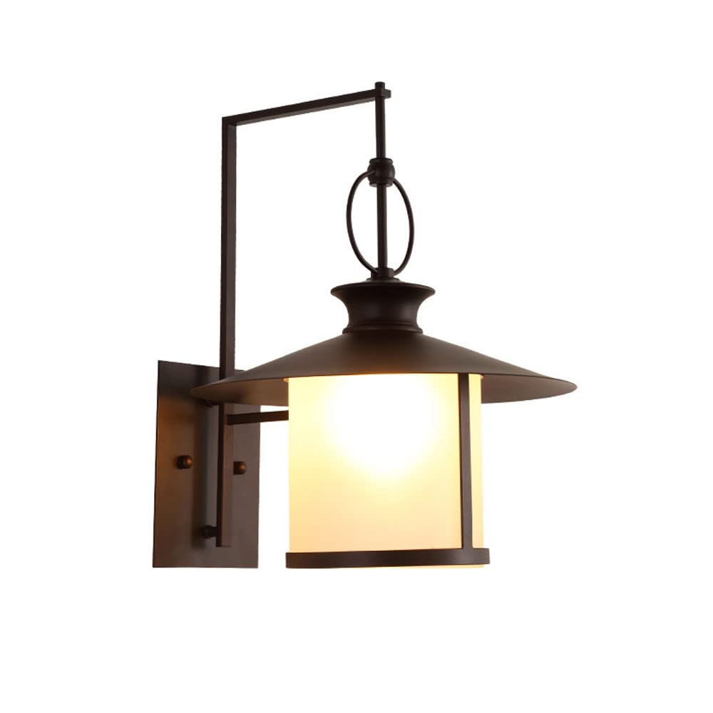 Applique extérieure E27 antirouille lanterne étanche IP54 pour façade et entrée