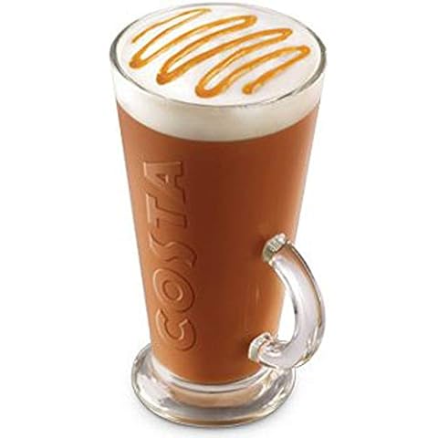 Costa V Shapped Glasses, Genuine Product Size Large (medio) by Costa Coffee Cover