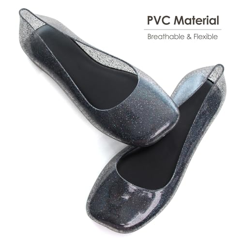 Image of Dear Time Women Flat Heel Summer Beach Jelly Shoes