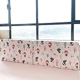 PROTECCIÓN SEGURA: Esta barra de cama para niños pequeños con un diseño exclusivo sin costuras no solo evita que se caigan de la cama cuando sus hijos se dan la vuelta, sino que también le permite tener un dulce sueño sin preocuparse por su pequeño toda la noche. La protección contra caídas para cuna es adecuada para cuna, cama doble, cama de cuero, cama de madera maciza, cama plana, cama con colchón grueso.