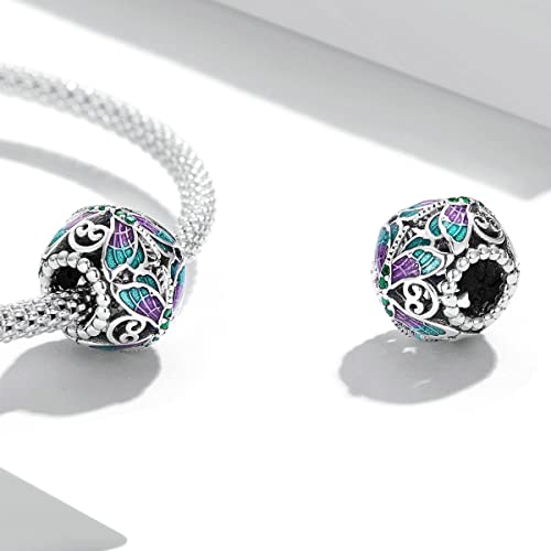 Charm de libélula vintage en plata de ley 925 como regalo especial 5