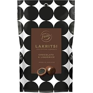 Fazer Lakritsi Chocolate & Liquorice Zoethout 21 packs of 140g