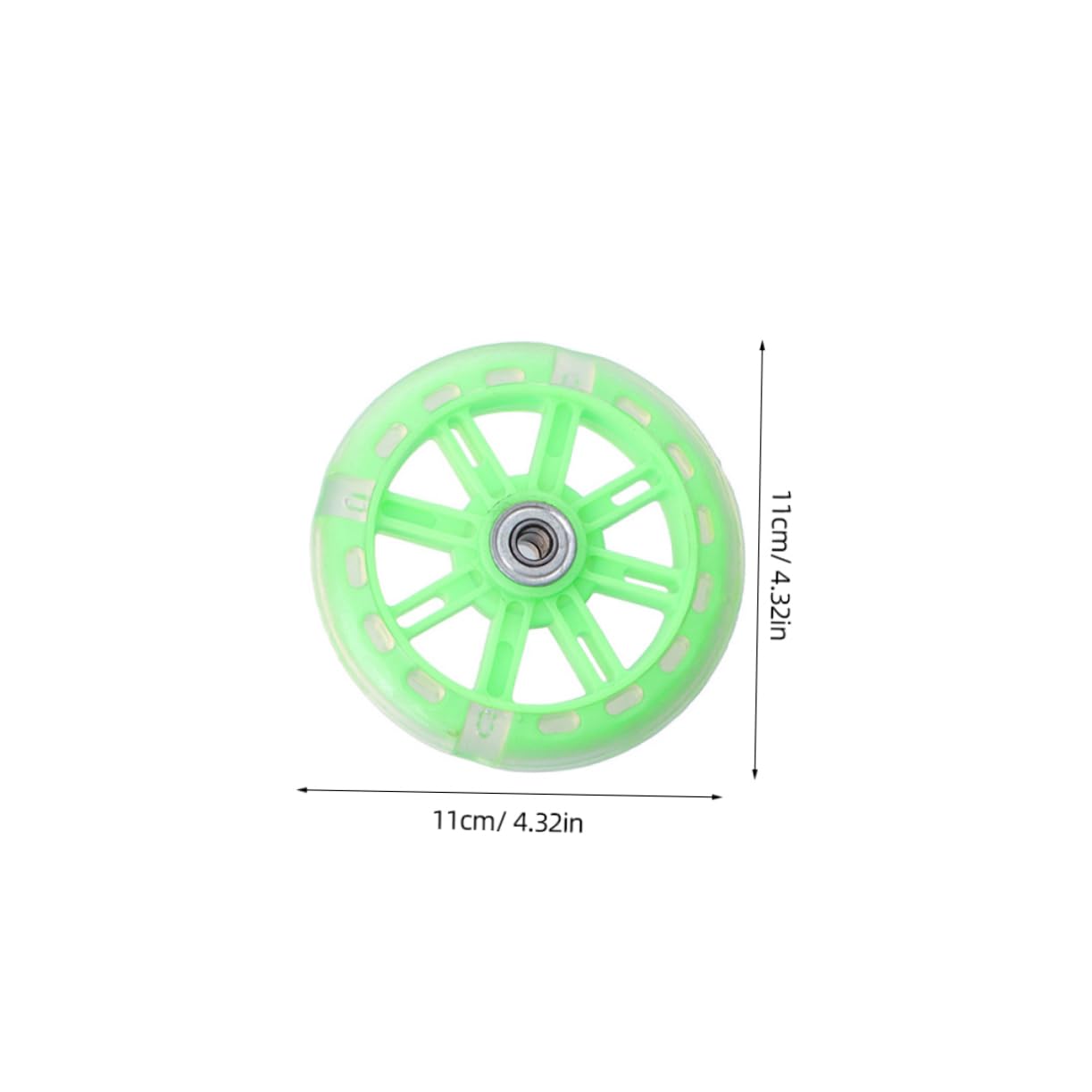 WOONEKY Ruedas De Entrenamiento De Bicicleta Soporte para Niños Ruedas De Entrenamiento para Niños Pequeños Niños Estabilizadores Visera Rueda De Entrenamiento Comercial Green