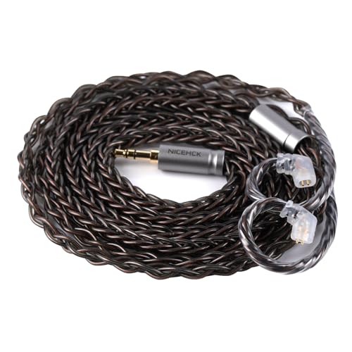 NICEHCK MoonDusk �C���z�����P�[�u�� �A�b�v�O���[�h�P�[�u�� qdc 2Pin 3.5mm �É͓��⍇���{�É͓��{�⃁�b�L�É͓��~�b�N�X �����p �C�����j �������P �Z�����F ���ቹ��� hifi �������R�l�N�^ ���E�� 1.2m DIY