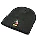 Disney Knit Beanie Winter Hat for Men Mickey Mouse - Black Beanie
