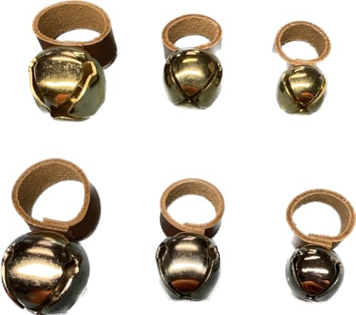 WARNER SPORTING arctic sleigh pet collar bells (Nickel, 1 inch)