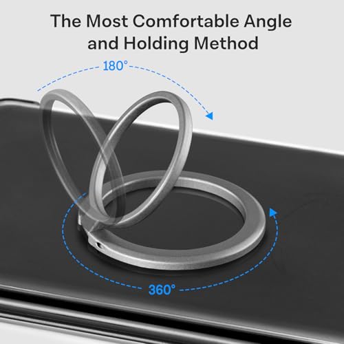 Image of CoBak 6.8 inch Clear Case, not for iPad(A0723) | Lightweight, Scratch-Proof Silicone Back Cover with a Magnetic Ring Stand