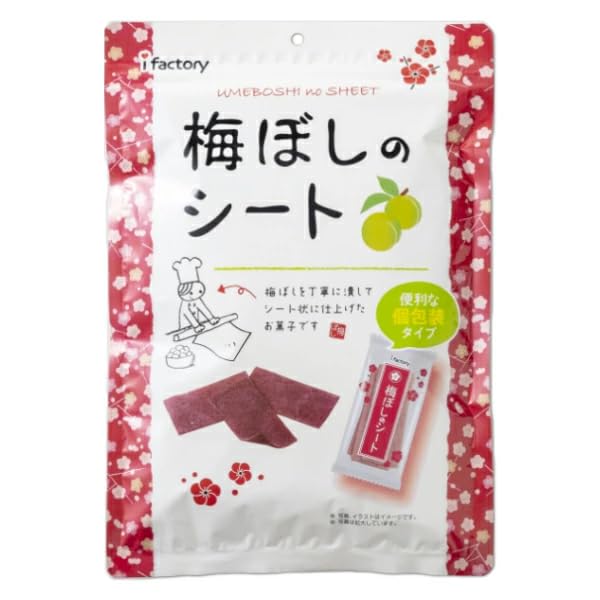 Amazon | アイファクトリー メガ梅ぼしのシート 115g×12袋 (ケース販売