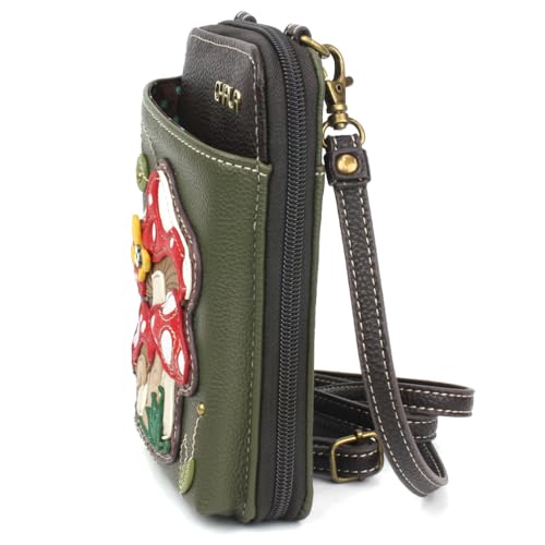 Image of CHALA Wallet Crossbody Cell Phone Purse - Women Faux Leather Multicolor Handbag with Adjustable Strap