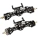 MEUS RACING 4WS Nylon SCX24 Axles with Isokinetic 3-Section CVD for Axial SCX24 C10 JLU Gladiator Bronco Deadbolt 1/24 RC Crawler, +5mm Widened and 52° Max. Steering Angle