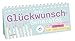 Dein Glückwunsch-Generator zum Geburtstag: 110.000 lustige Wünsche und Sprüche | Sprüche-Aufstellbuch zum Umklappen – für das neue Lebensjahr und Geburtstagspartys