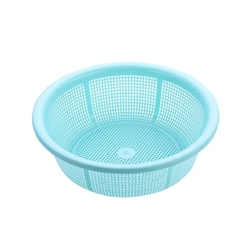 CTCOIJRN Tamiz de plástico for el hogar, tamiz de arroz, Herramientas de Lavado de Cocina, Cesta de Drenaje de Frutas y Verduras, Tapper de arroz Grueso multifunción