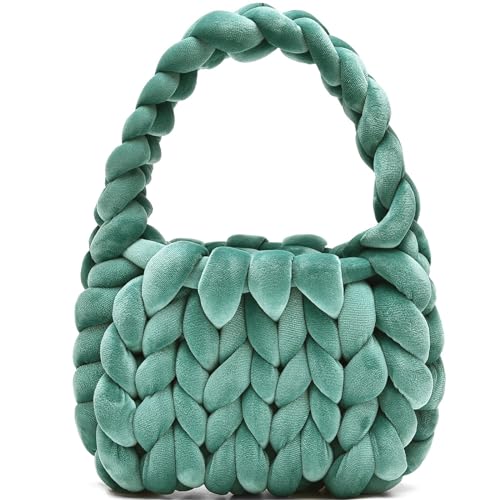 Alzoear Handwoven Tote Bags for Women Chunky Yarn Knit India | Ubuy
