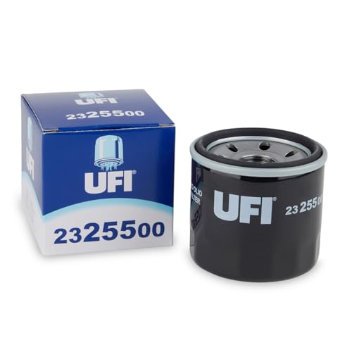 UFI Filters, Filtro de Aceite 23.255.00, Filtro de Aceite de Recambio, Apto para Coches, Apto para Modelos de Chevrolet, Opel, Piaggio, Subaru, Suzuki y Vauxhall UFI Filters, Filtro de Aceite 23.255.00, Filtro de Aceite de Recambio, Apto para Coches, Apto para Modelos de Chevrolet, Opel, Piaggio, Subaru, Suzuki y Vauxhall