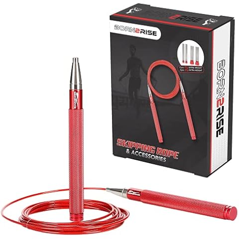 Born2Rise™ Comba para Saltar Empuñaduras de Aluminio Cover