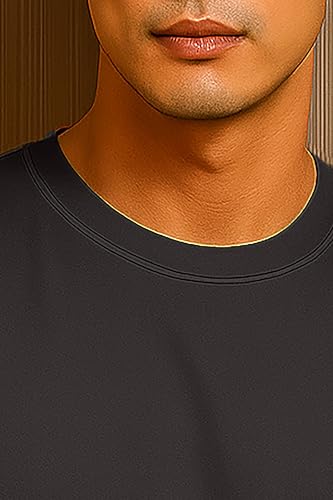 Image of JUGULAR Tank Tops Sleeveless T-Shirt for Men Gym Wear Vest Solid Stylish Round Neck Running for Sports Workout Fitness & Casual or Beach Wear